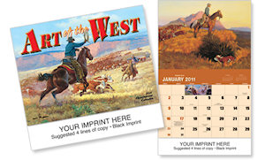 Promotional Wall Calendars: Art of the West Wall Calendars